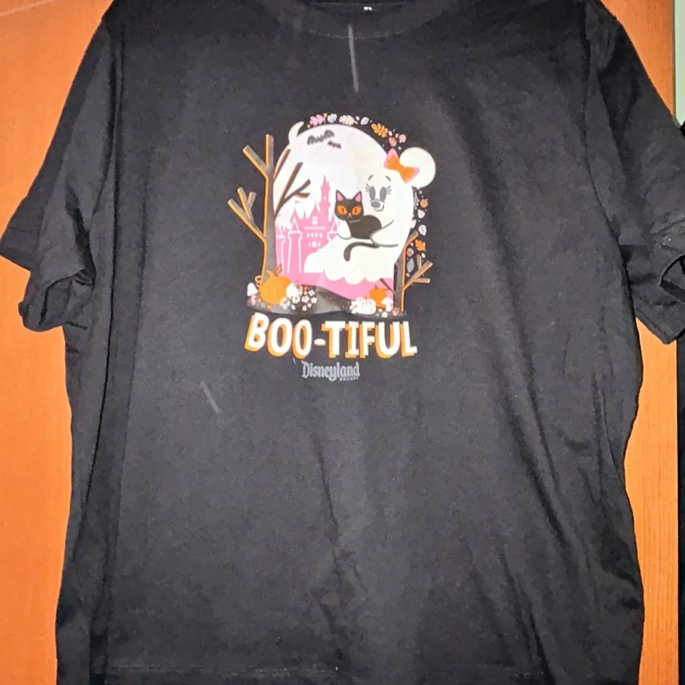 Disney Black Cotton T-Shirt - Picture 2 of 5